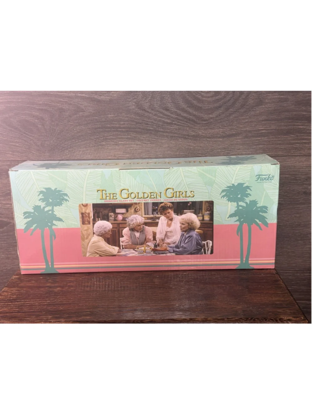 Funko Pop! Home The Golden Girls Glass Drinking Glass Set, 4-Pack